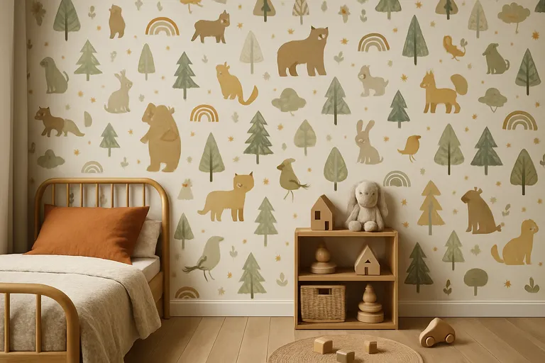 Behang in de kinderkamer: wat je vooraf moet weten