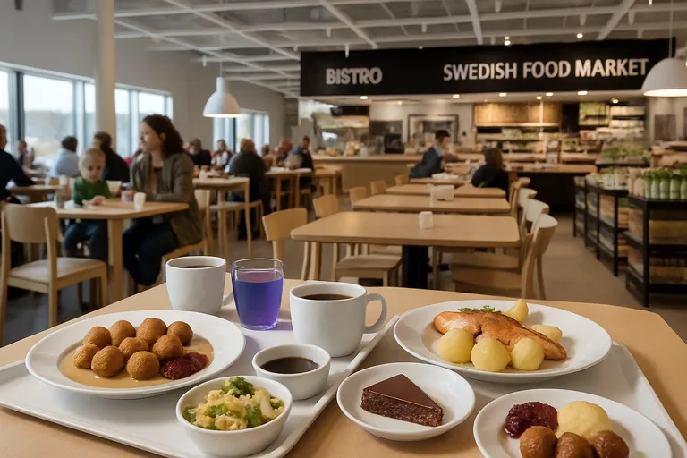 Eten en pauzeren: restaurant, bistro en Swedish food market