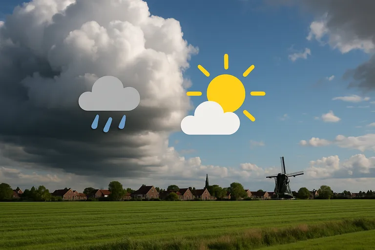 Het weer in vijfhuizen in één oogopslag