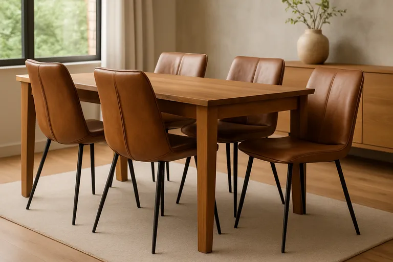 Hoe kies je de juiste leren eetkamerstoelen