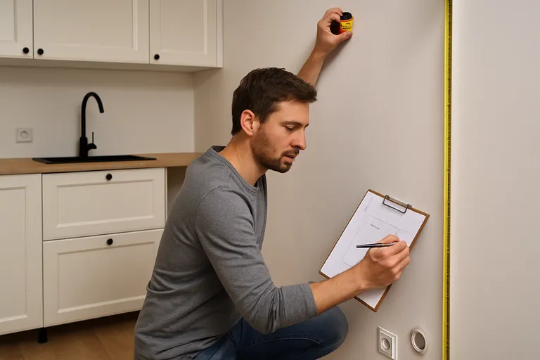 Inmeten, plaatsen en onderhoud