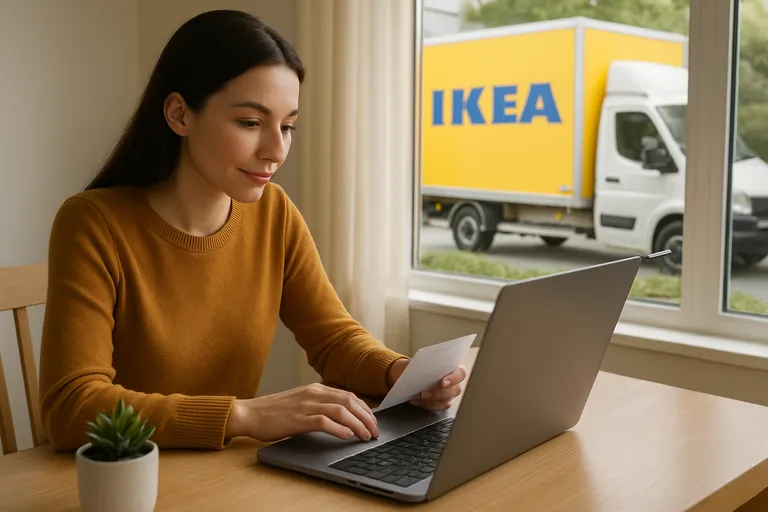 Slim besparen op bezorgkosten IKEA