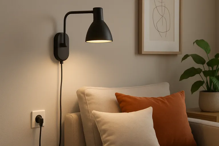 Slim en stijlvol verlichten met een wandlamp met stekker die past bij jouw interieur