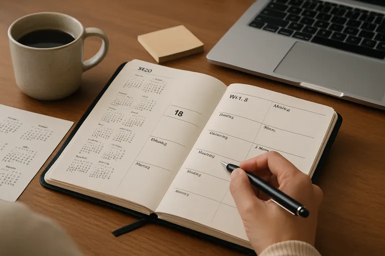 Slim plannen met weeknummers in 2024