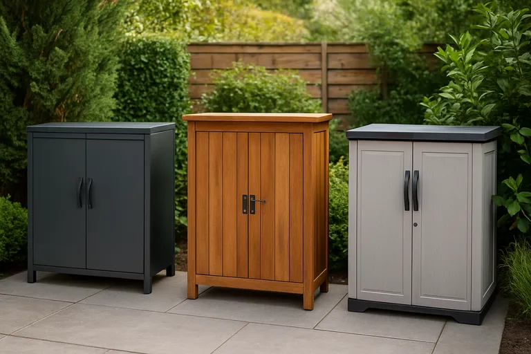 Soorten buitenkasten en materialen