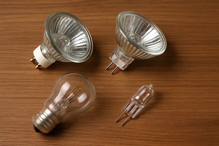 Soorten halogeenlampen en fittingen