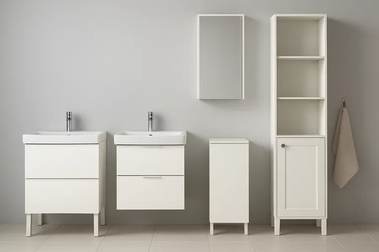 Soorten IKEA badkamerkasten