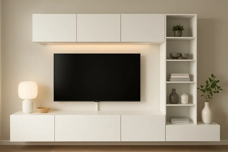 Stijlvol opbergen aan de muur met IKEA wandkasten