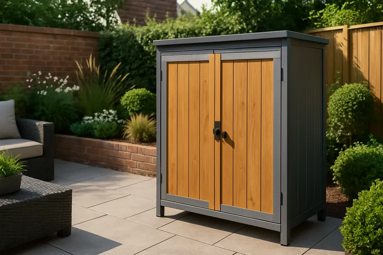 Van rommel naar rust met een buitenkast die past bij jouw buitenruimte