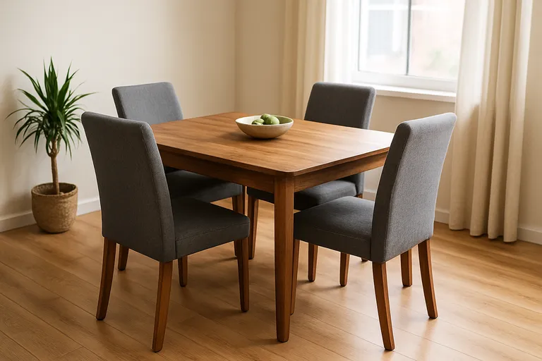 Veelgestelde vragen over eettafel met 4 stoelen aanbieding