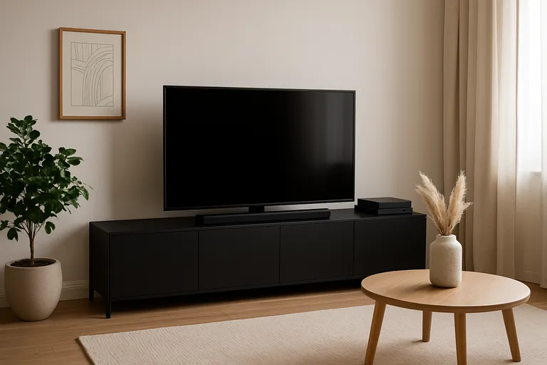 Waarom kiezen voor een zwart TV-meubel