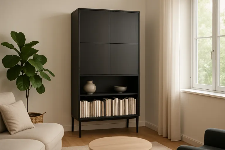 Wat maakt een hoge kast geschikt voor je woonkamer