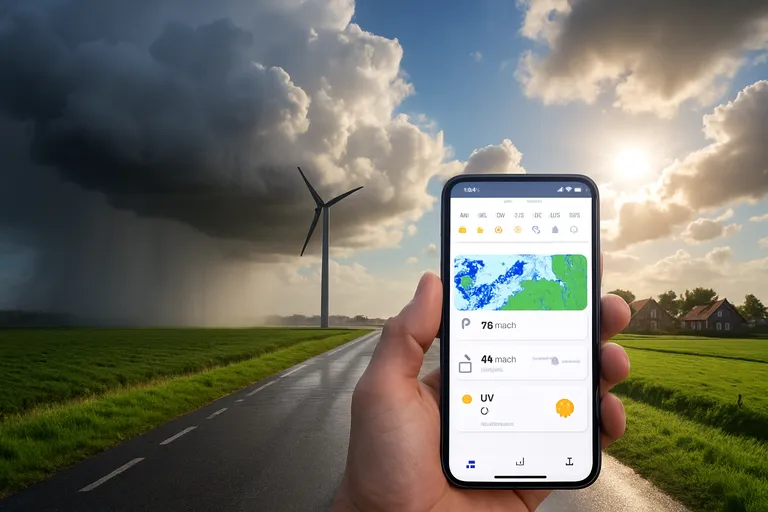 Weer in vijfhuizen: zo plan je je dag bij zon, wind en buien