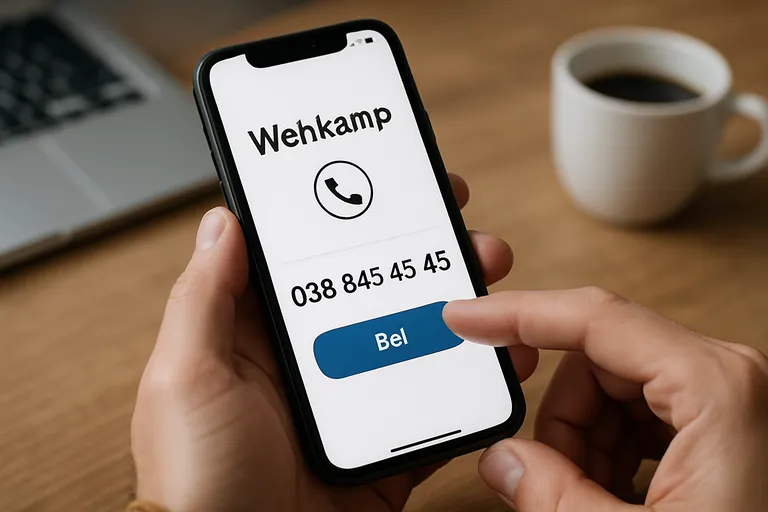 Wehkamp telefoonnummer: zo vind je het snel