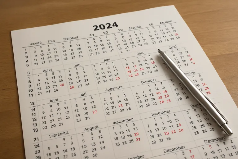 Weken 2024 in één oogopslag